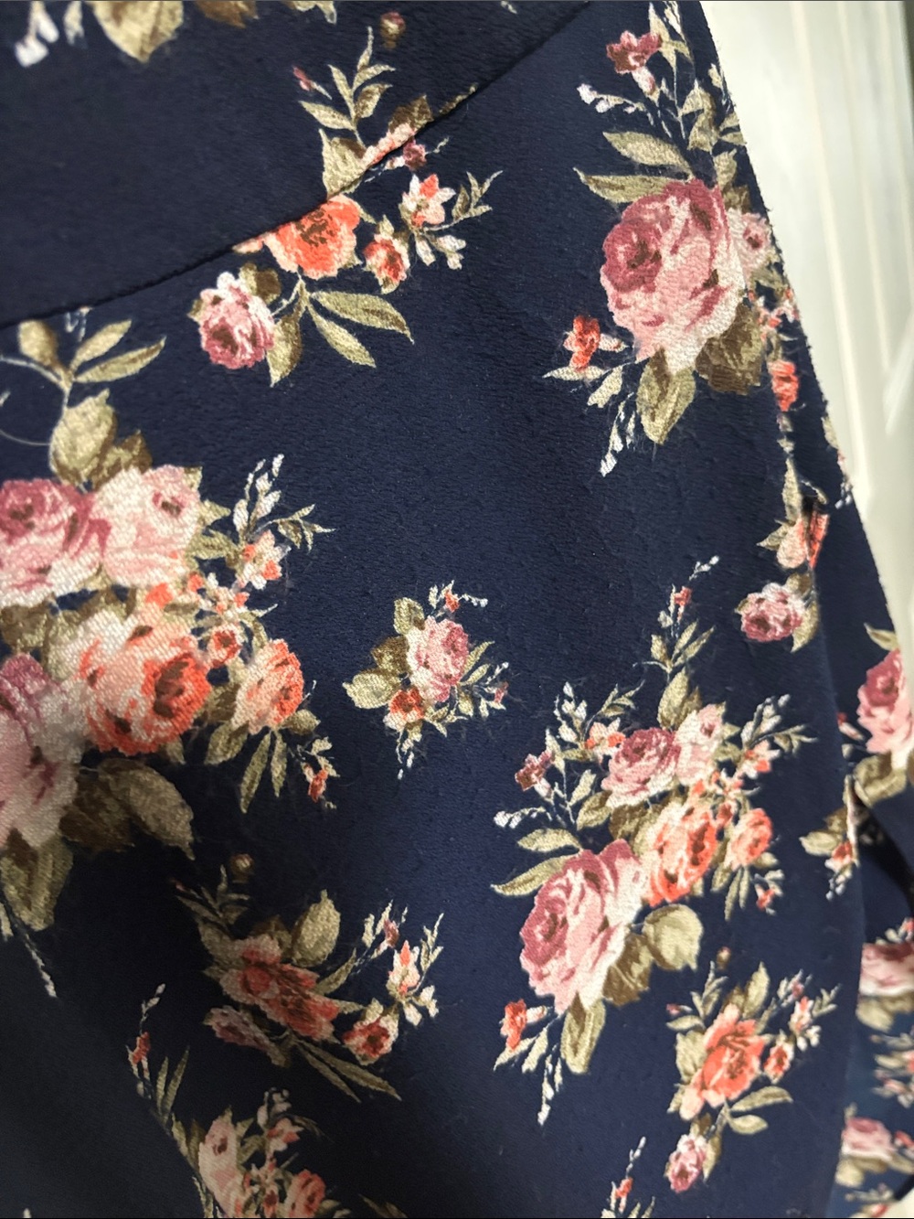 High-Low Floral Romper - Picture 6 of 6